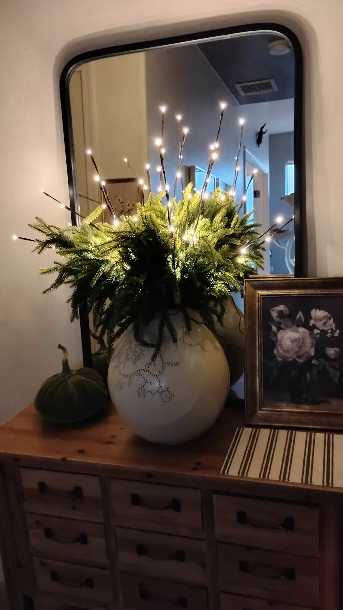 Professional cleaner assessing a home